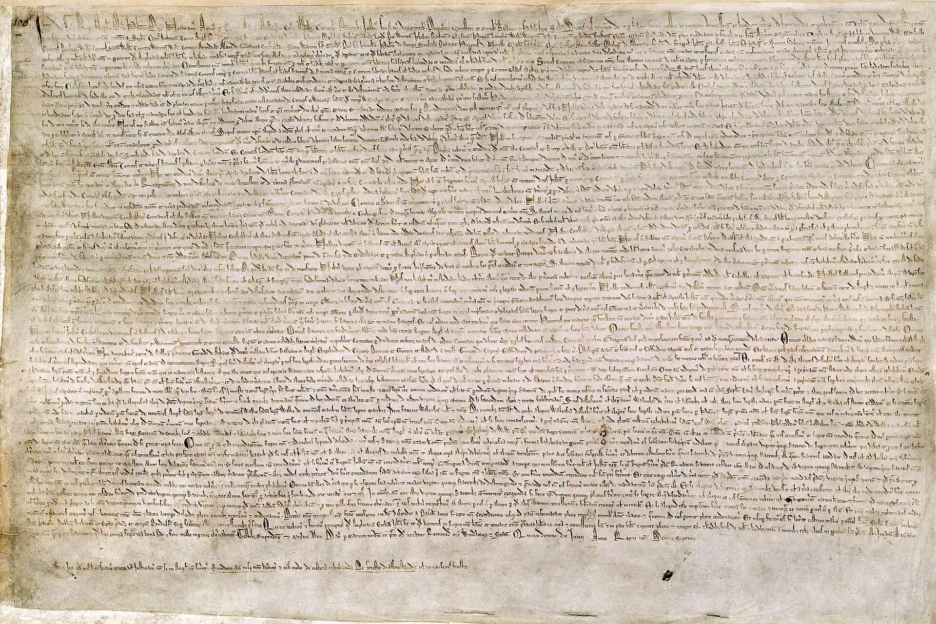 1215 AD — The Magna Carta