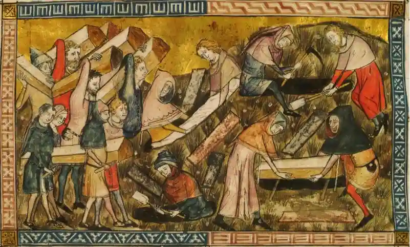 1347 AD — The Black Death