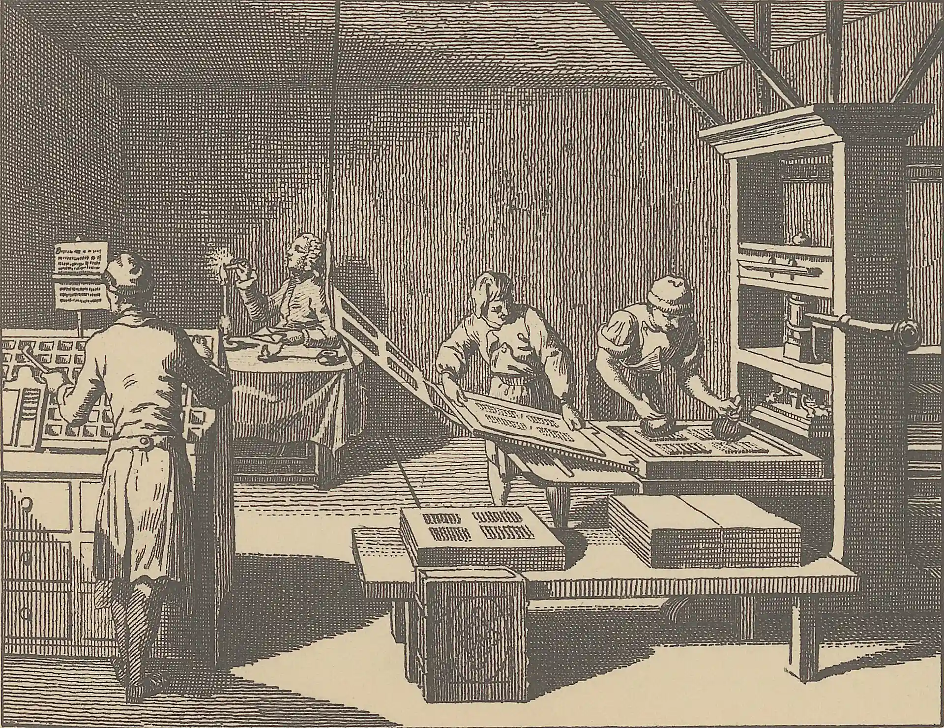 1440 AD — The Invention of the Printing Press