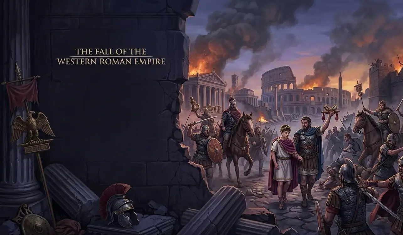 476 AD — The Fall of the Western Roman Empire